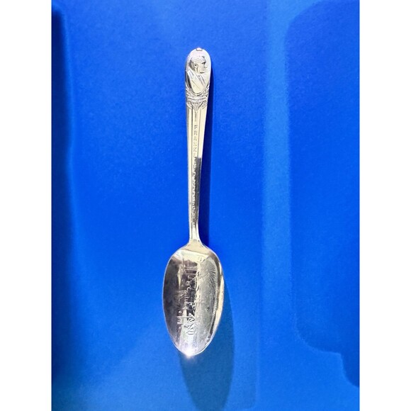 Set of 19 Wm Rogers Co Vintage Presidential Spoons Silver Plated - Picture 10 of 16